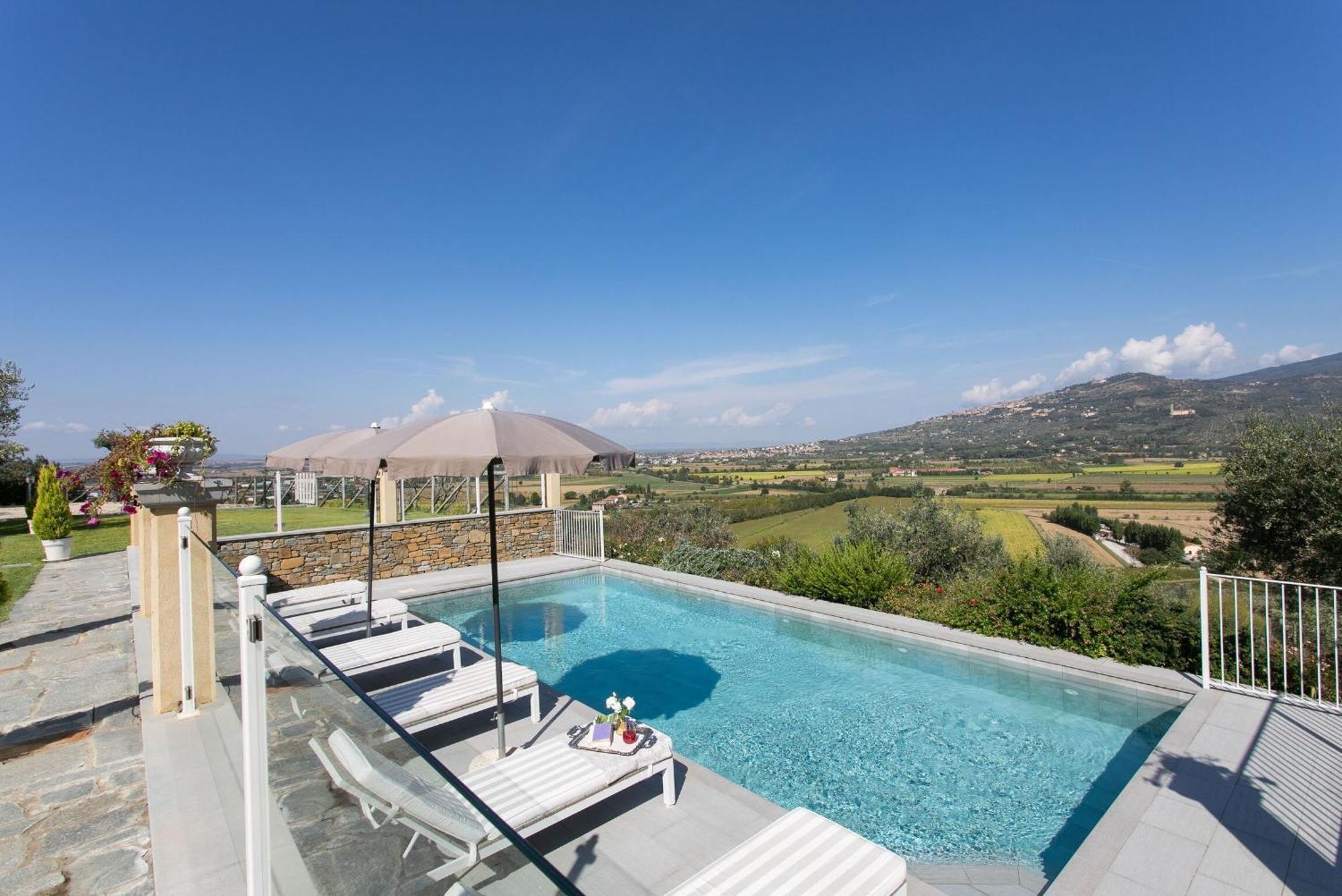 Villa Chiara Cortona Exterior foto
