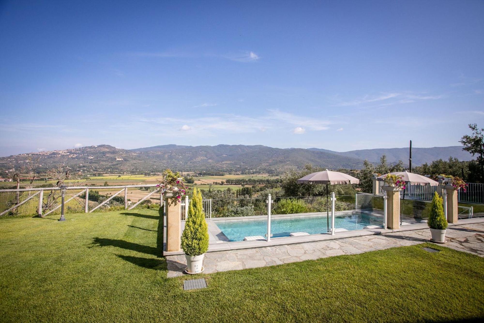 Villa Chiara Cortona Exterior foto