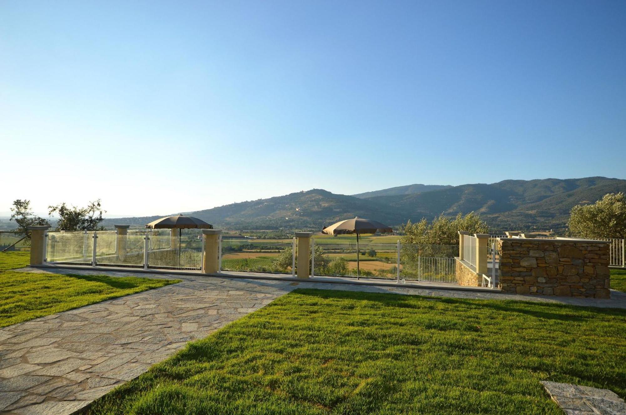 Villa Chiara Cortona Exterior foto