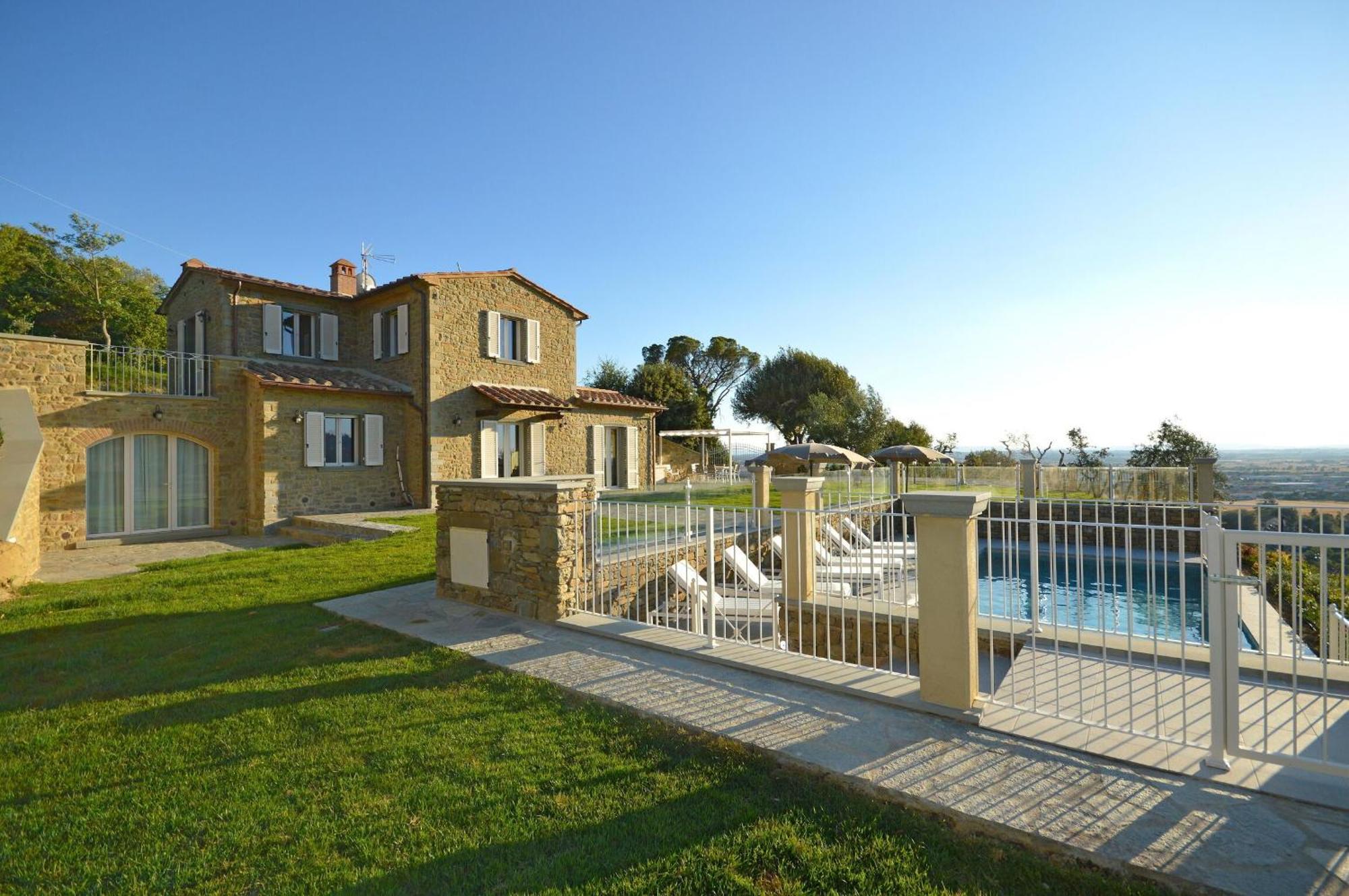 Villa Chiara Cortona Exterior foto