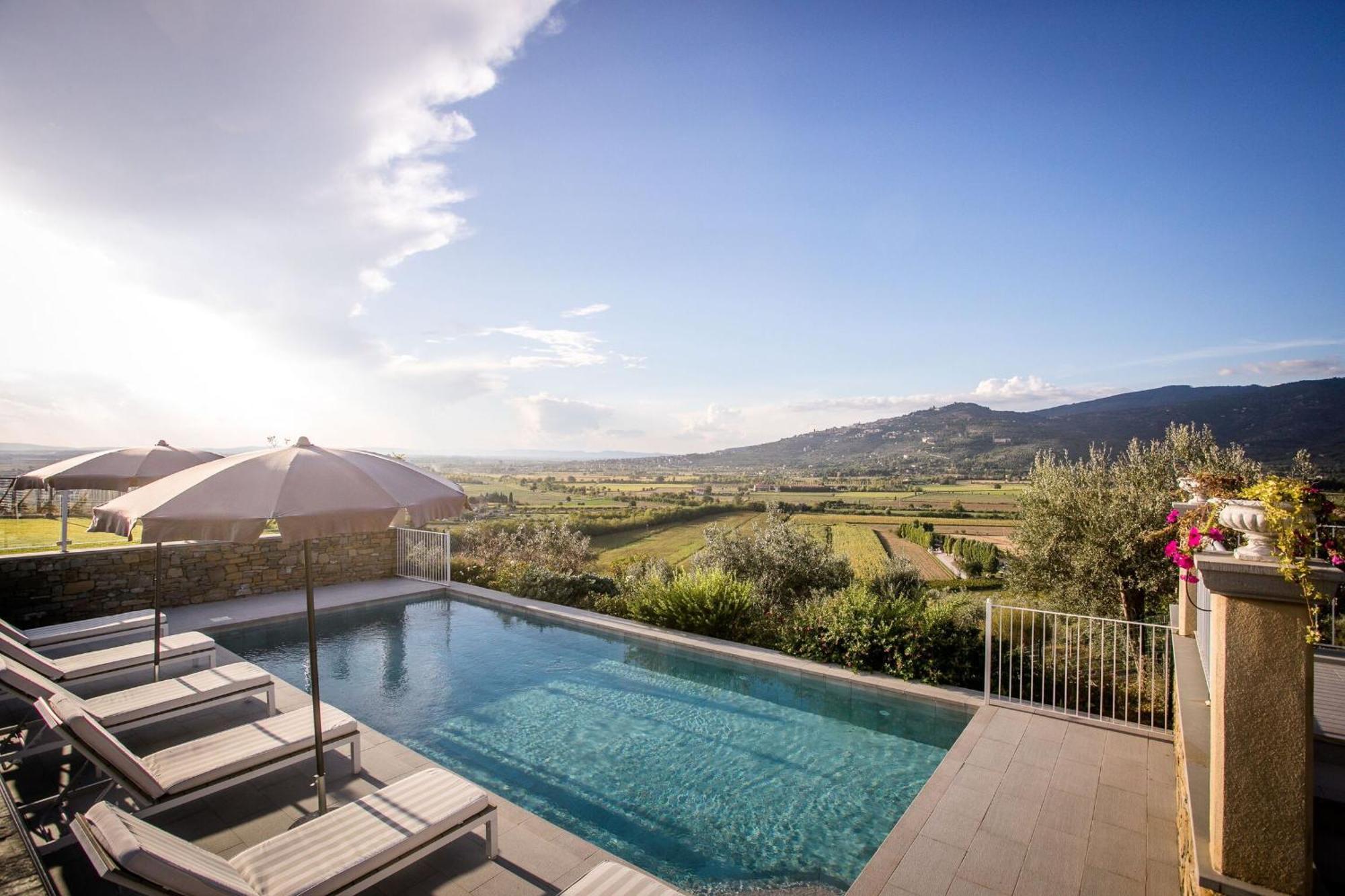 Villa Chiara Cortona Exterior foto