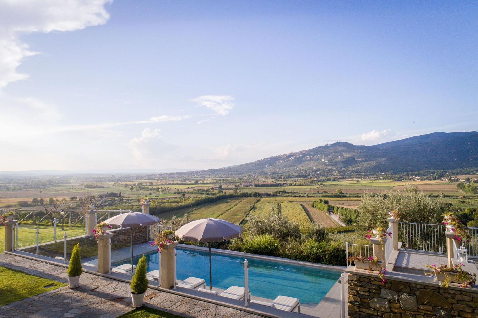 Villa Chiara Cortona Exterior foto
